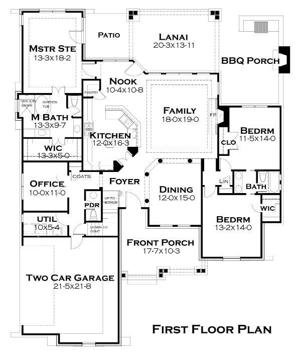 Floor Plan Main Level