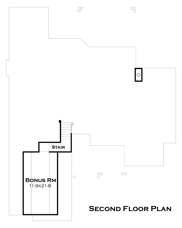 Floor Plan Bonus Room