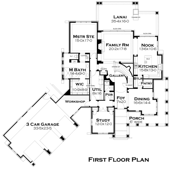 Floor Plan Main Level