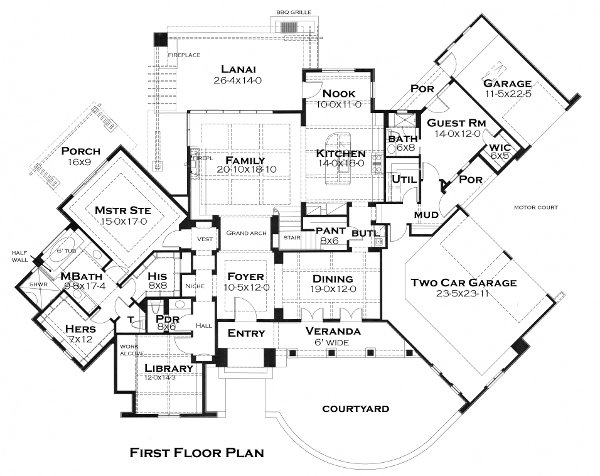 Floor Plan Main Level