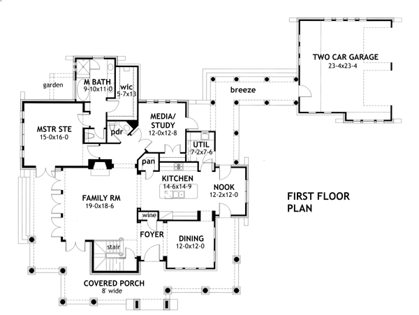 Floor Plan Main Level