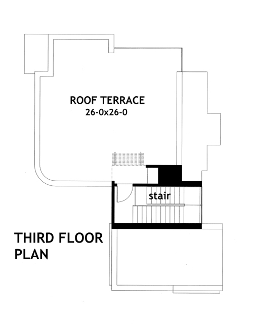 Floor Plan Third Story