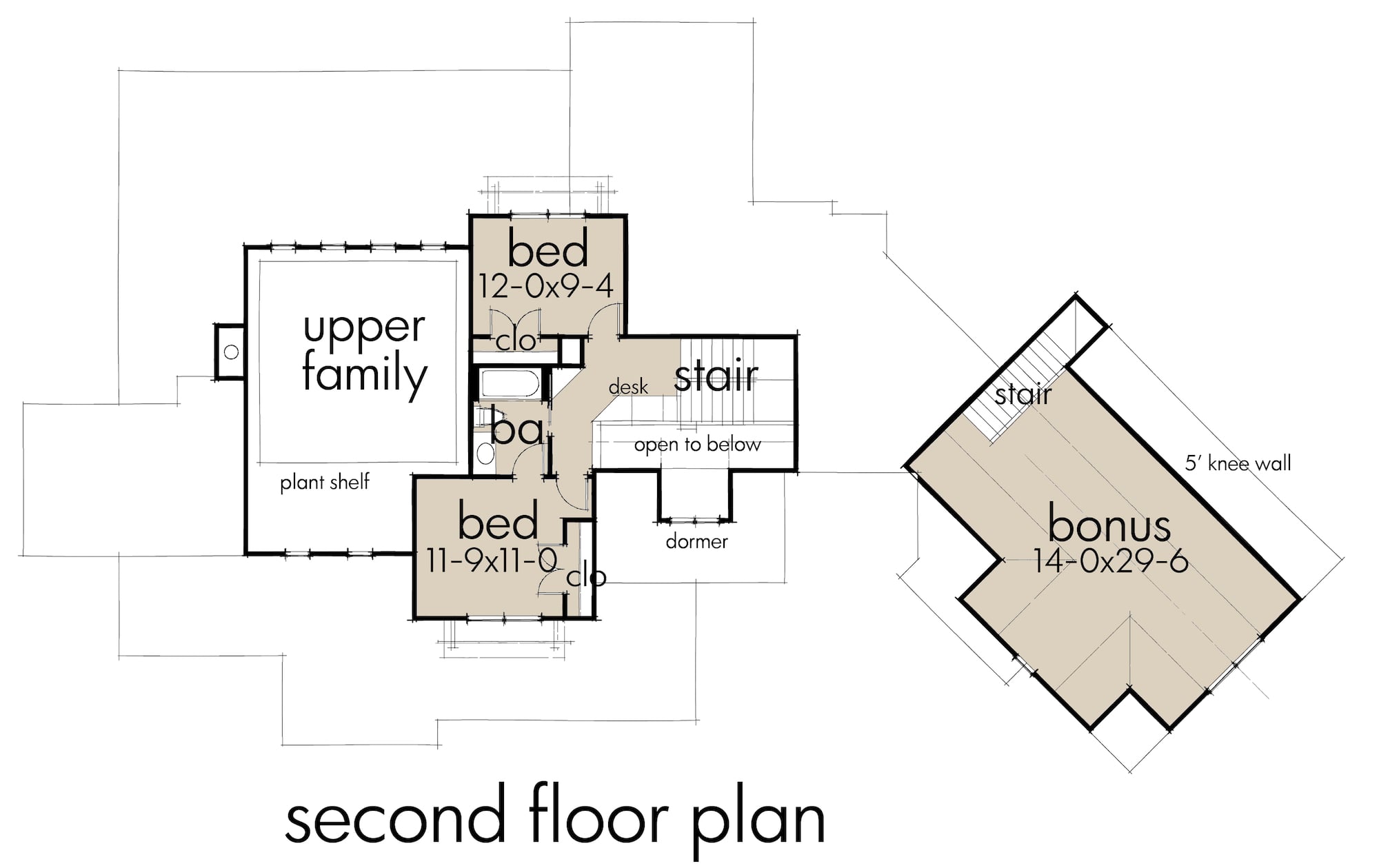 Floor Plan Upper Level