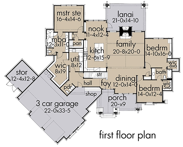 Floor Plan Main Level
