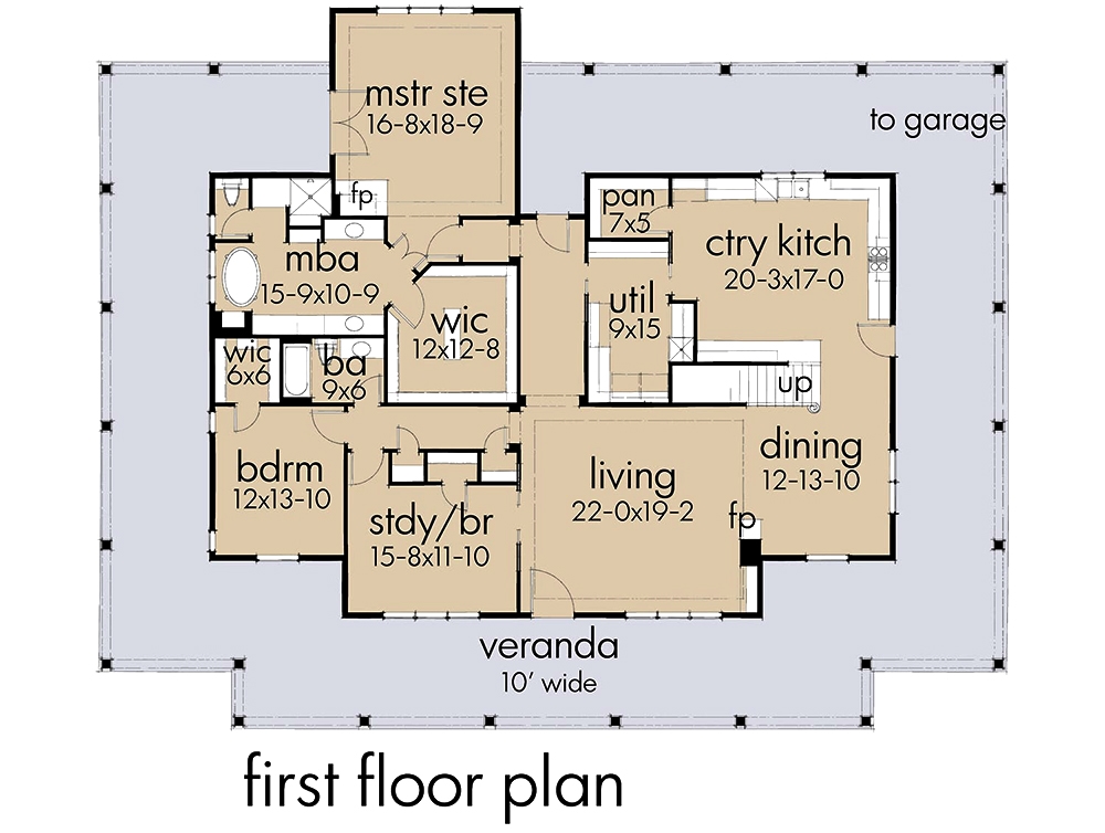 Floor Plan Main Level