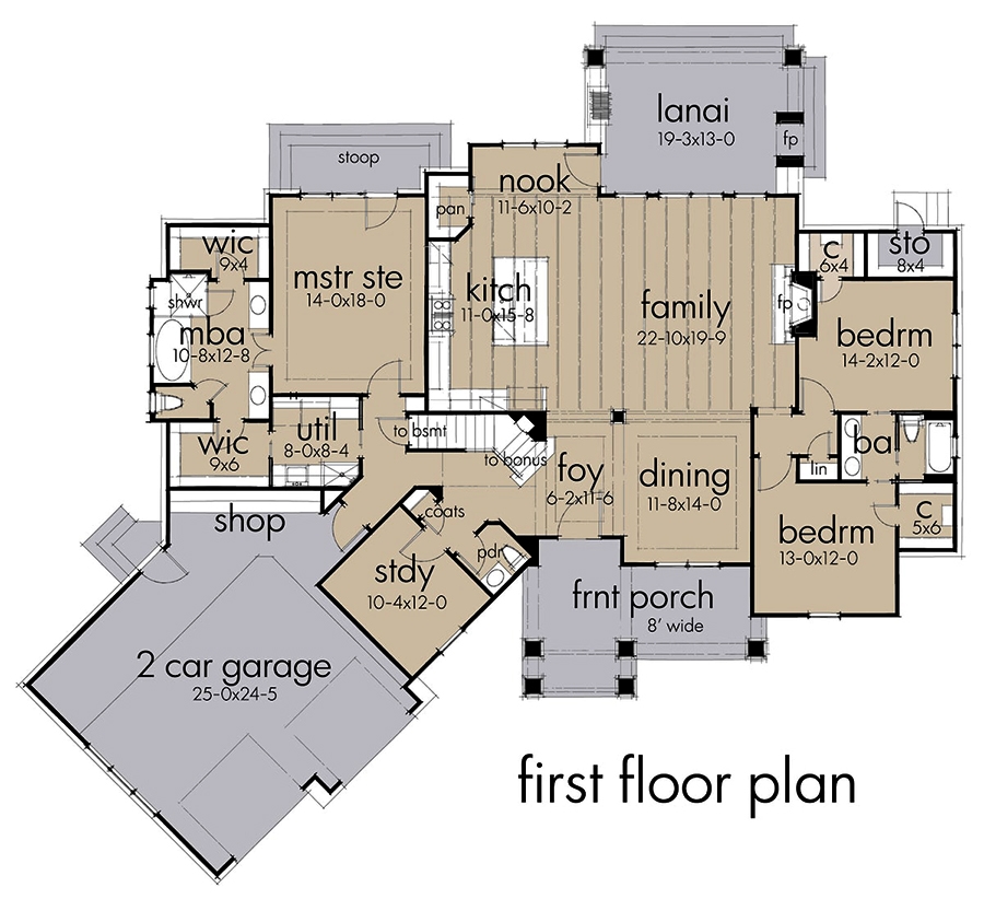 Floor Plan Main Level