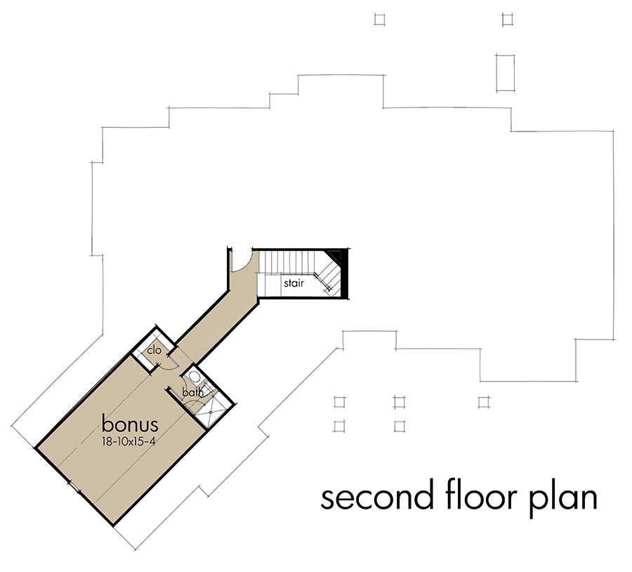 Floor Plan Bonus Room