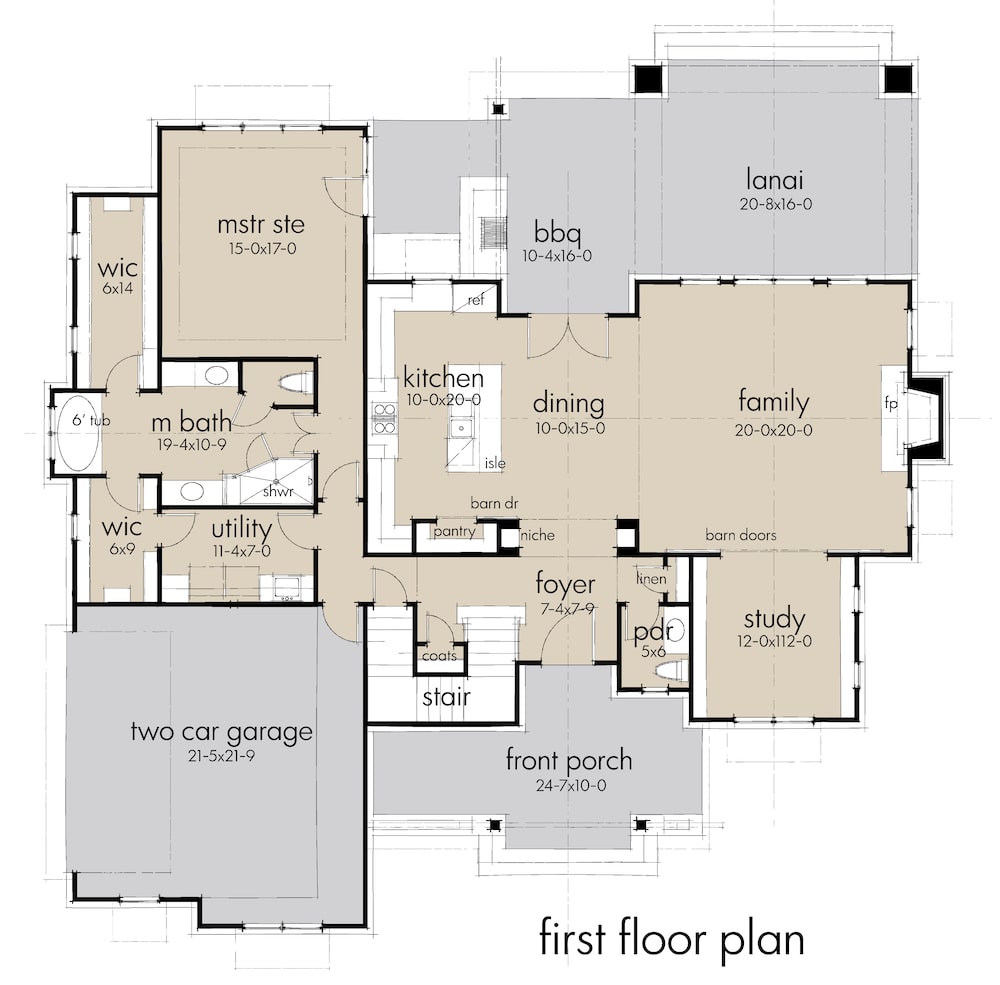 Floor Plan Main Level