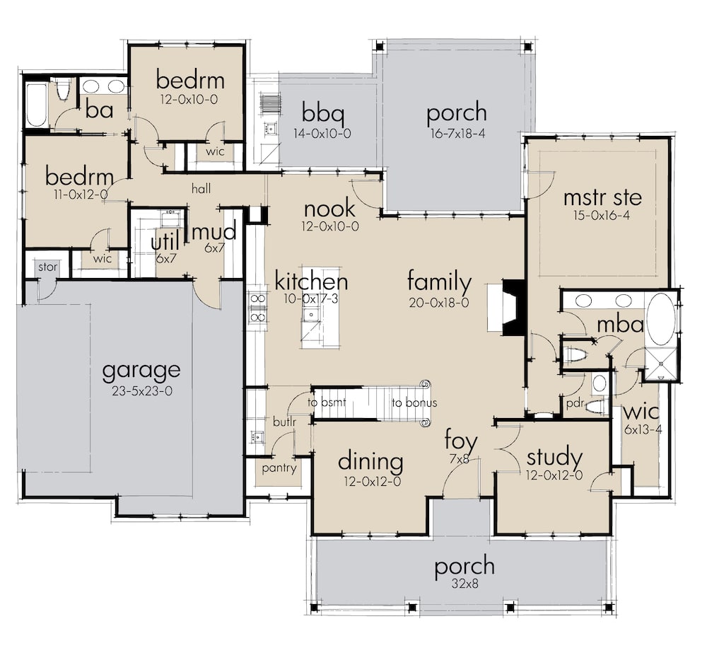 Floor Plan Main Level