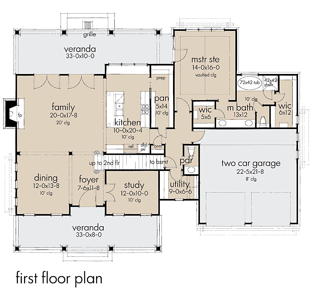 Floor Plan Main Level