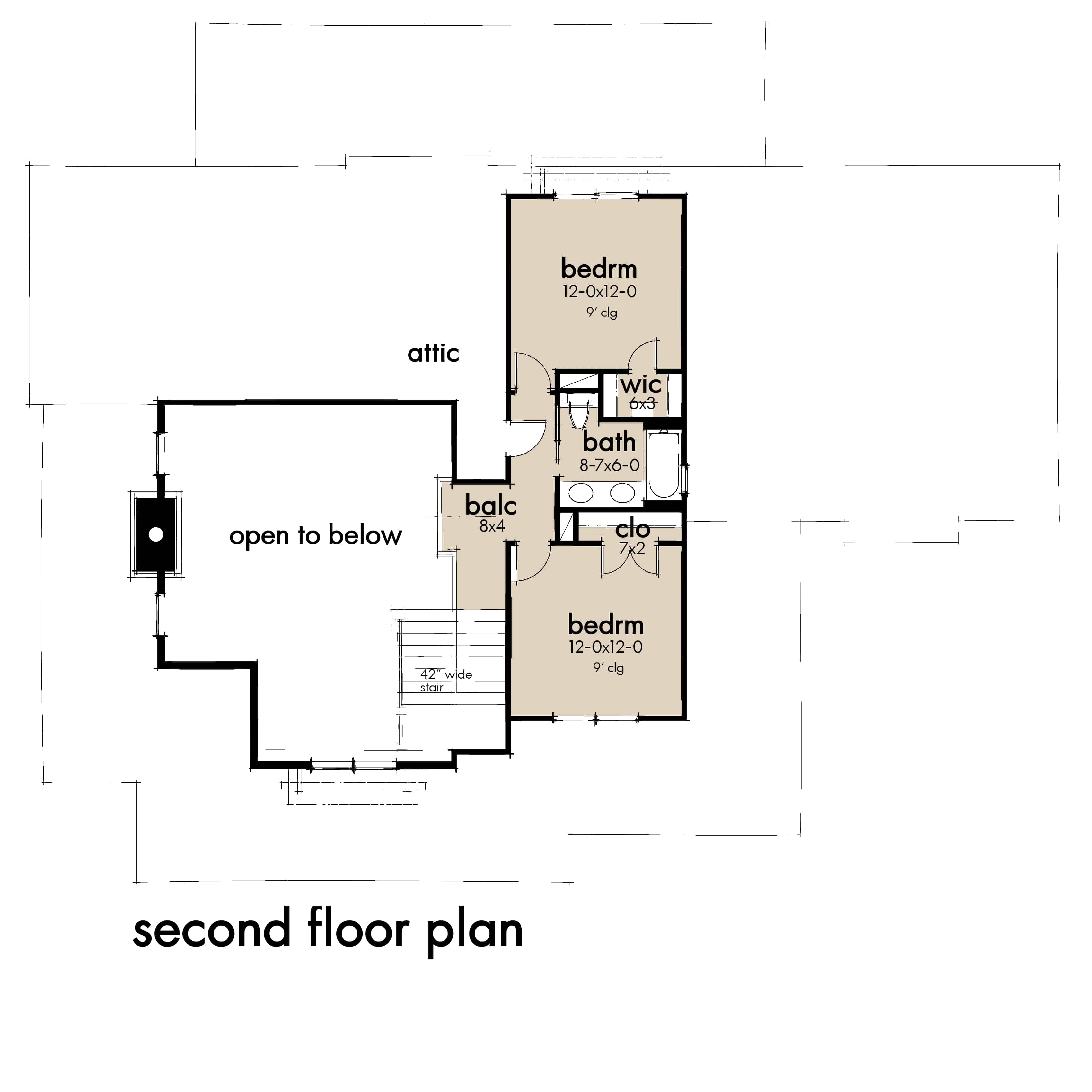 Floor Plan Upper Level