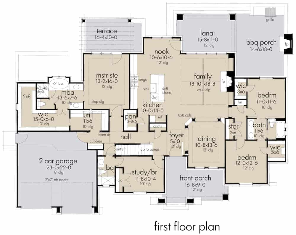 Floor Plan Main Level