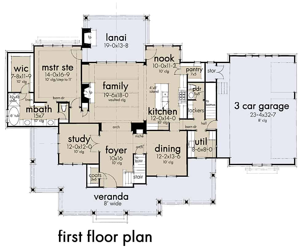 Floor Plan Main Level