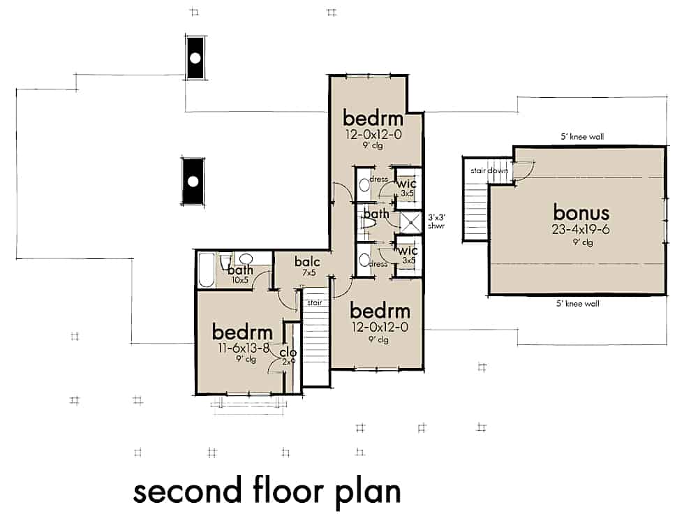 Floor Plan Upper Level