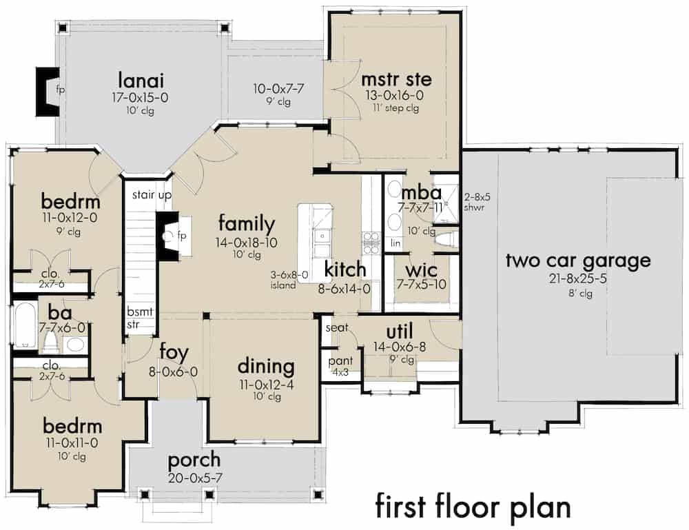 Floor Plan Main Level