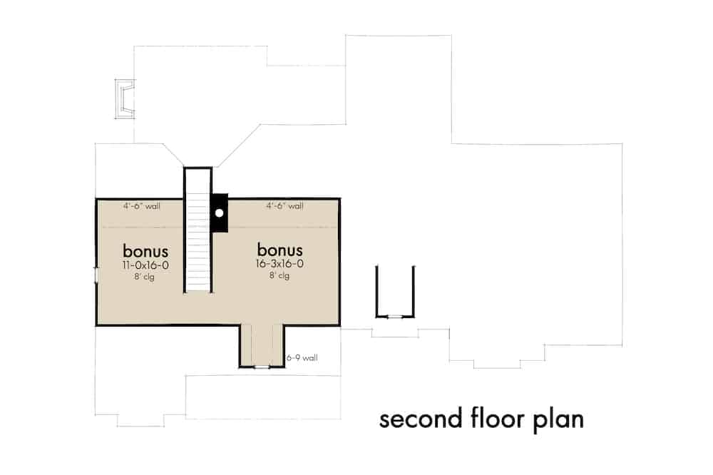 Floor Plan Bonus Room