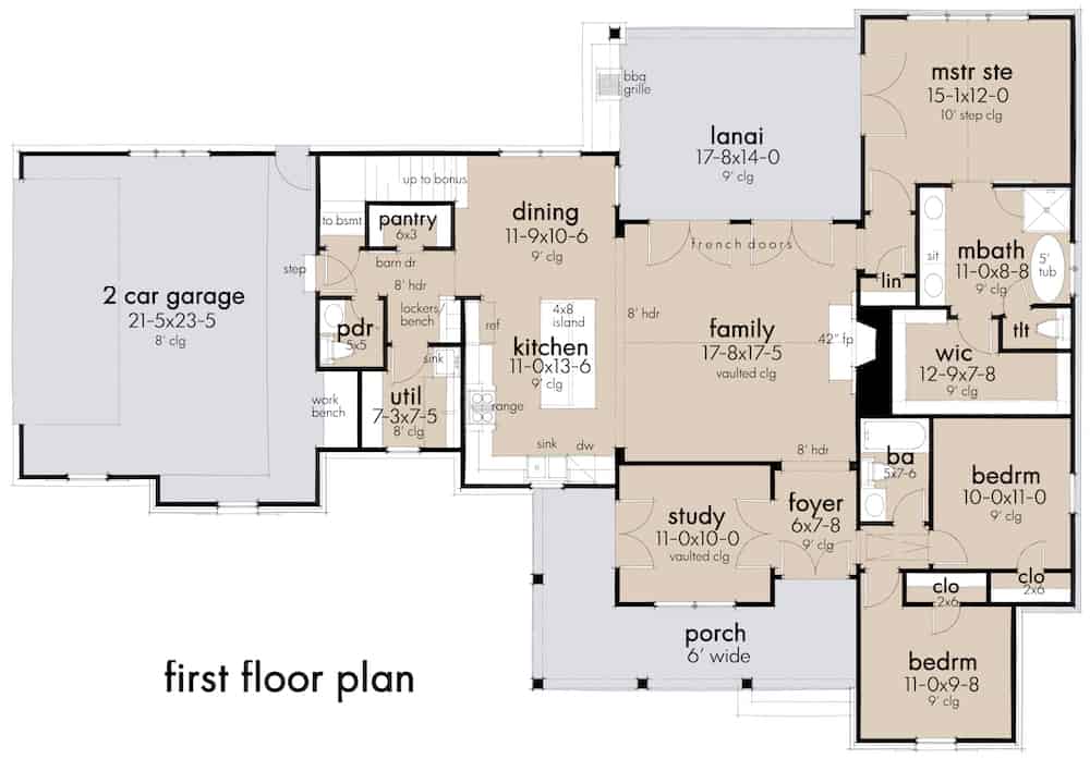Floor Plan Main Level