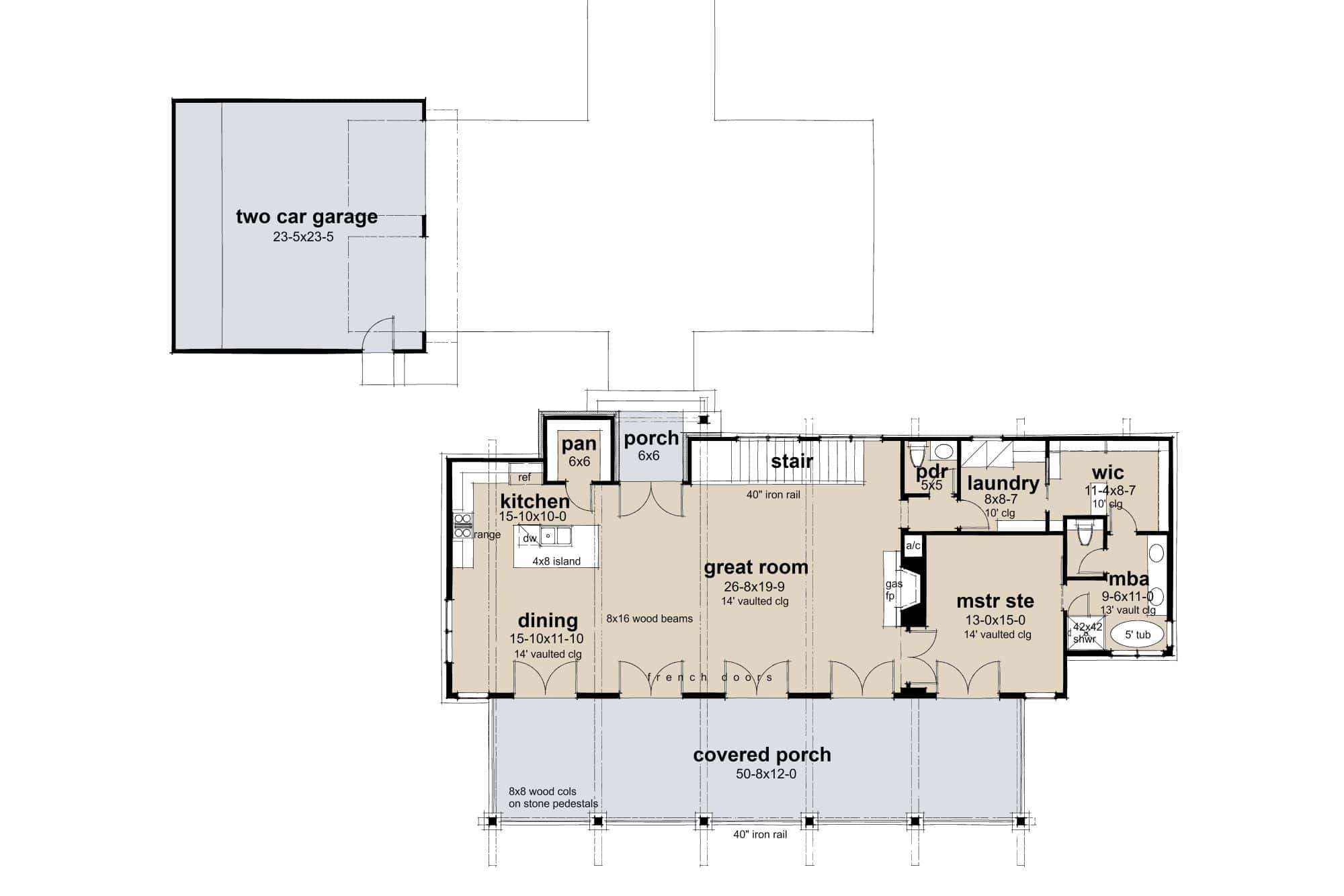 Floor Plan First Story