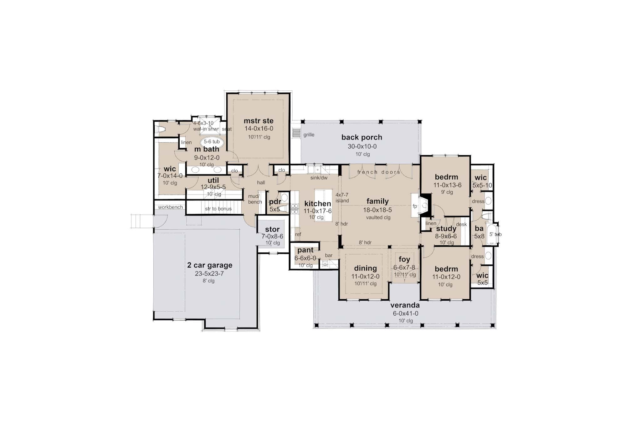 Floor Plan First Story