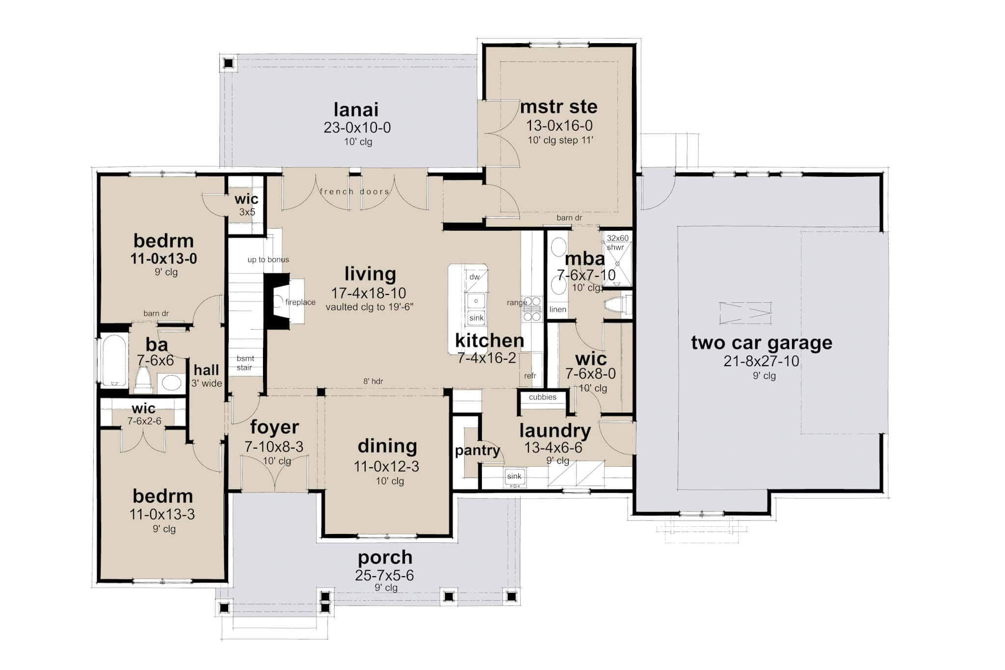 Floor Plan First Story
