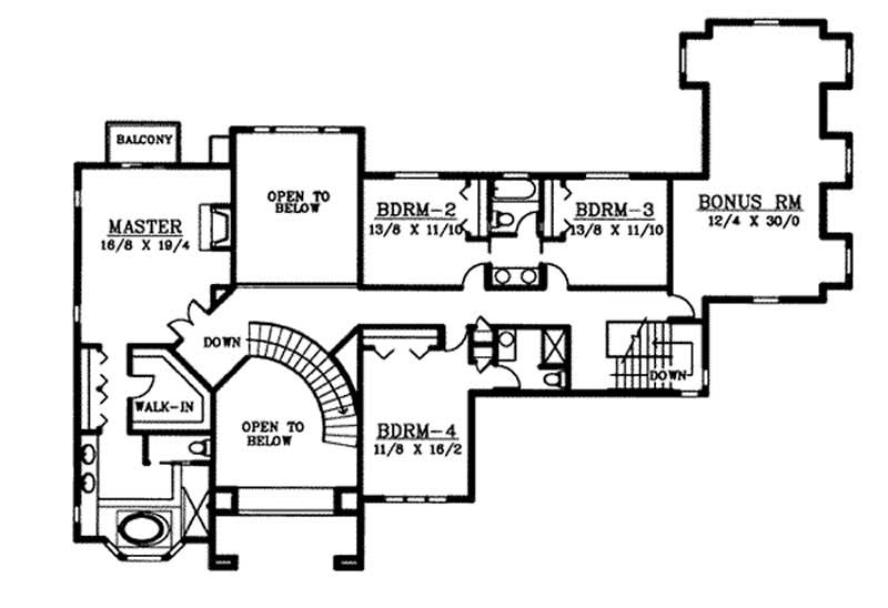 Upper Floor Plan