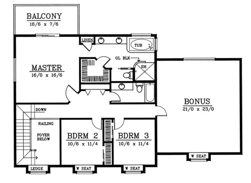Upper Floor Plan