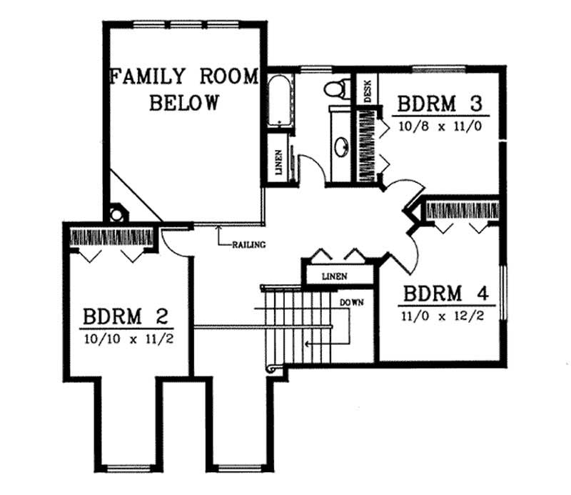 Upper Floor Plan