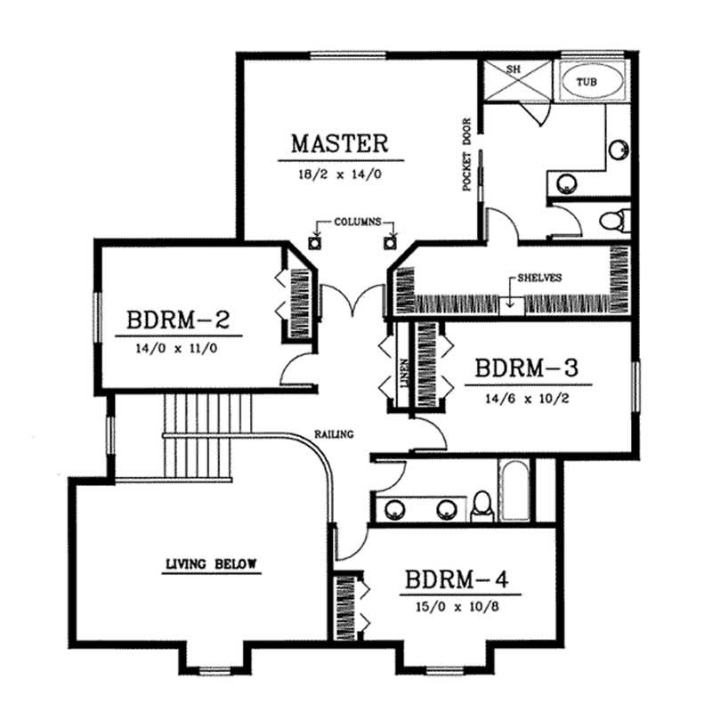 Upper Floor Plan