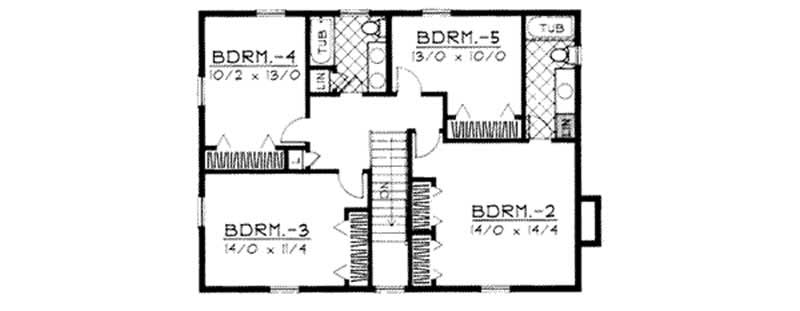 Upper Floor Plan