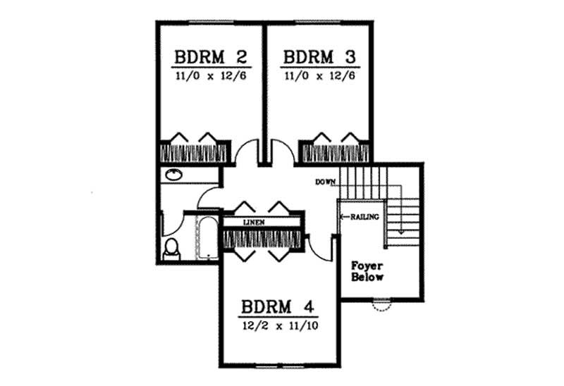 Upper Floor Plan