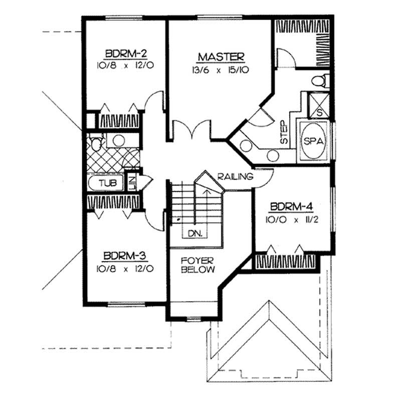 Upper Floor Plan