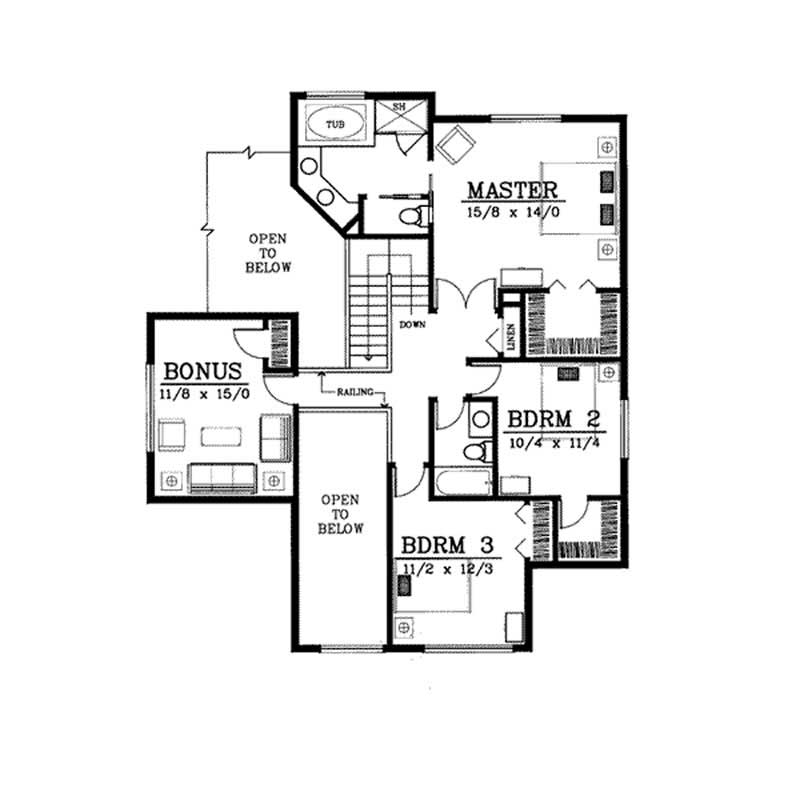 Upper Floor Plan