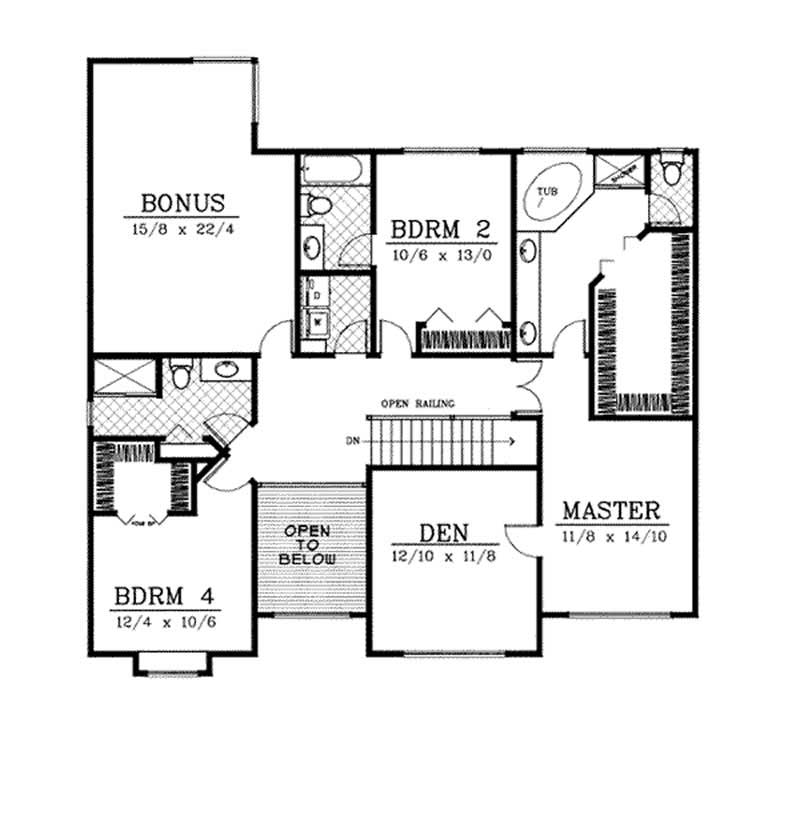 Upper Floor Plan