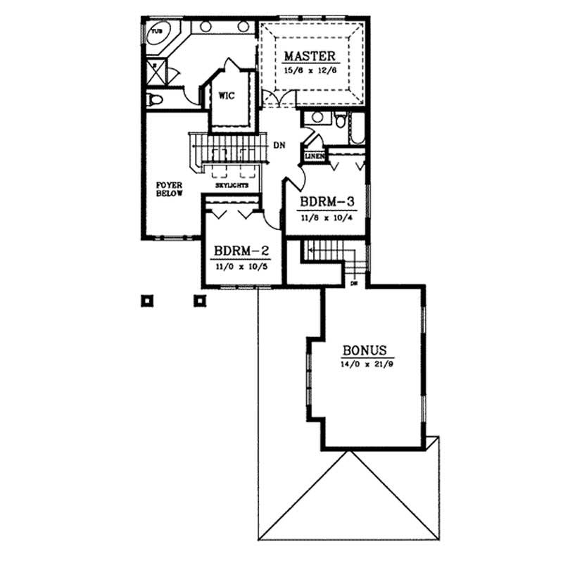 Upper Floor Plan