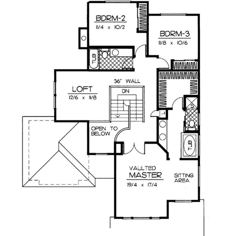 Upper Floor Plan