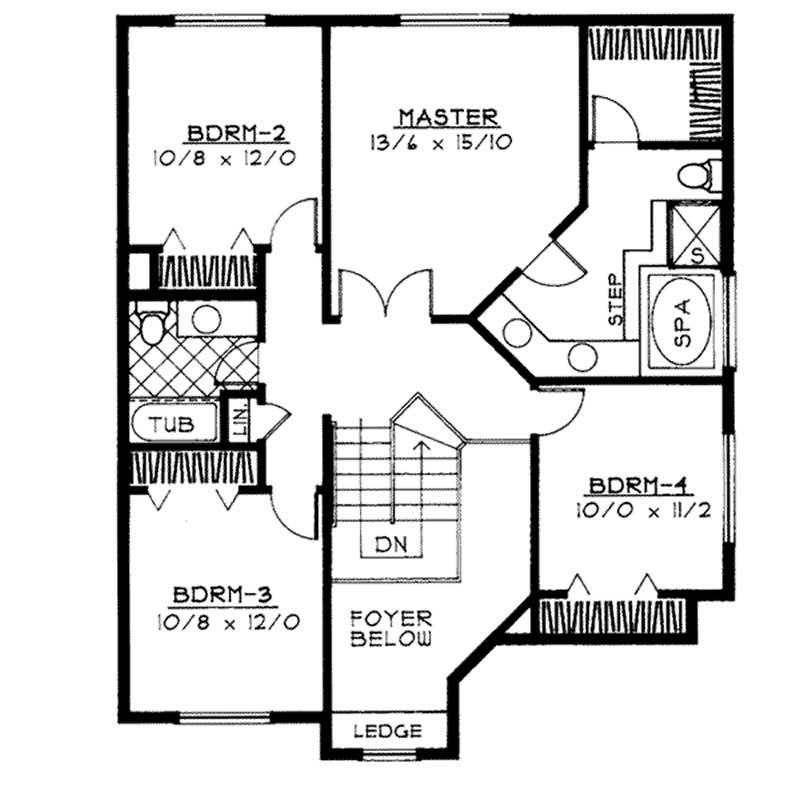 Upper Floor Plan