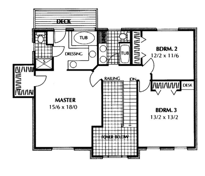 Upper Floor Plan