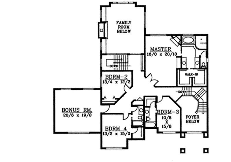 Upper Floor Plan