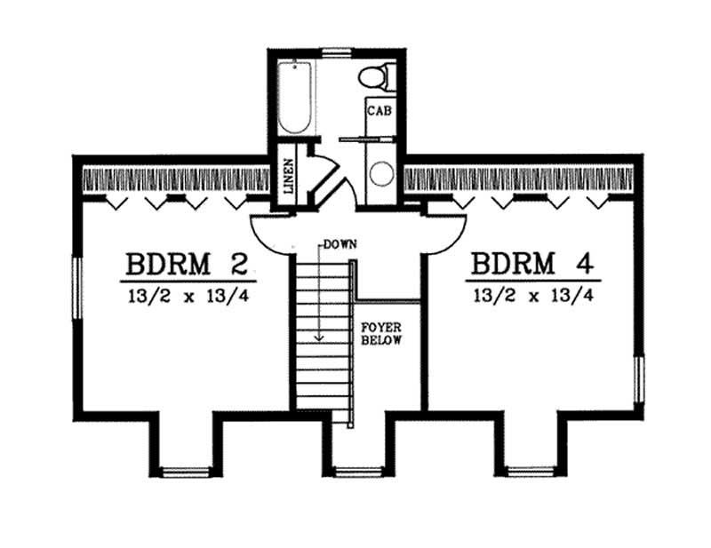 Upper Floor Plan