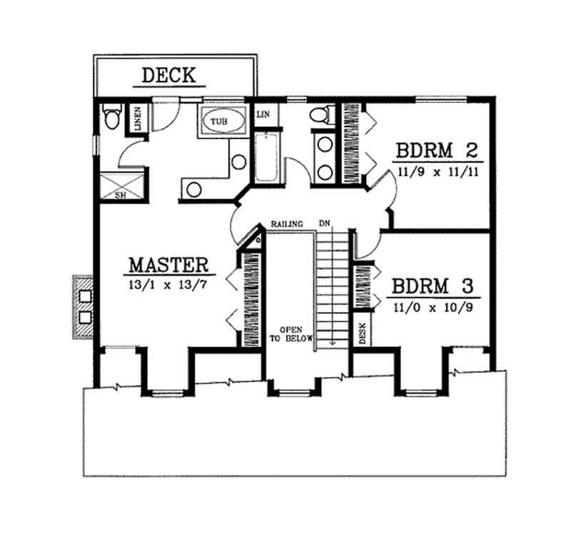 Upper Floor Plan