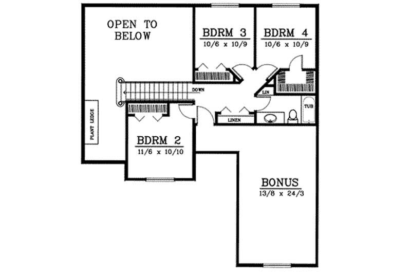 Upper Floor Plan