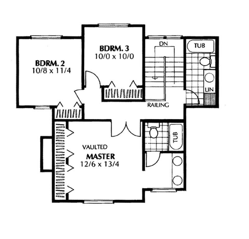 Upper Floor Plan