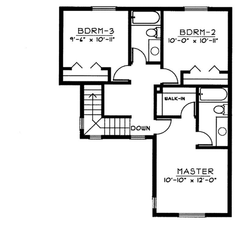 Upper Floor Plan