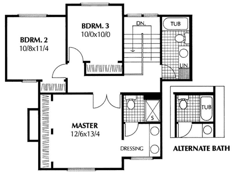 Upper Floor Plan