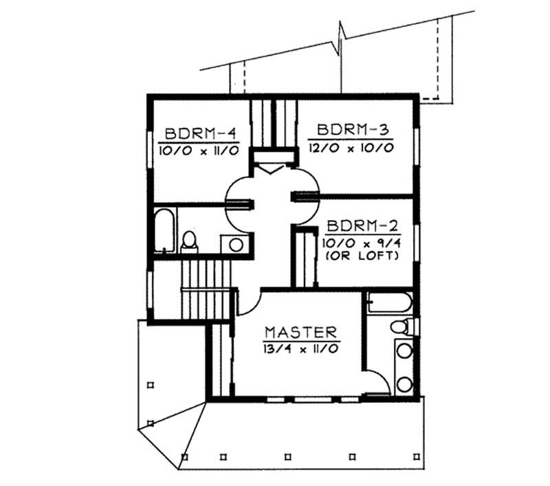Upper Floor Plan