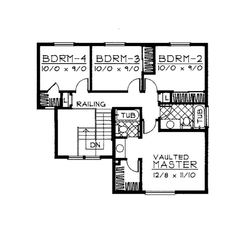 Upper Floor Plan