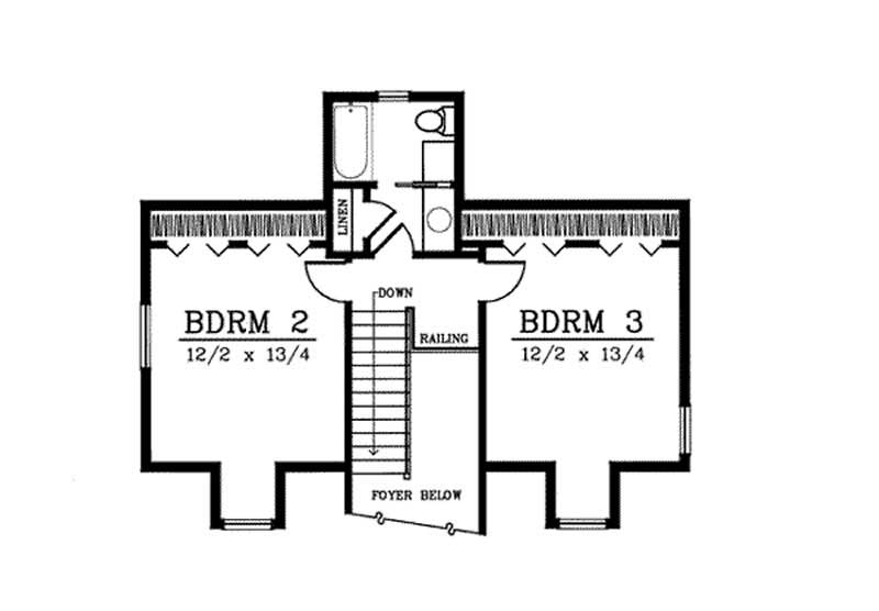 Upper Floor Plan