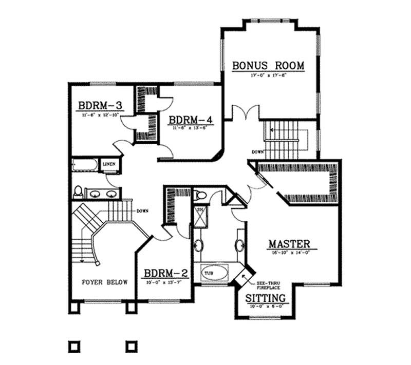 Upper Floor Plan
