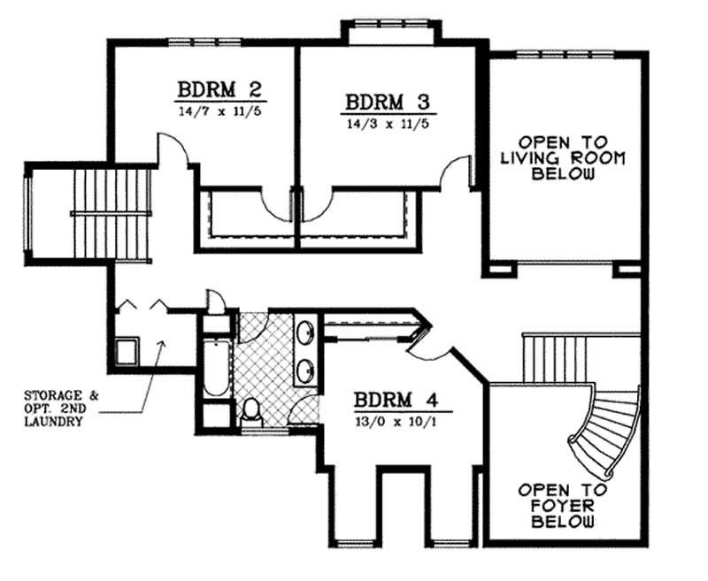 Upper Floor Plan