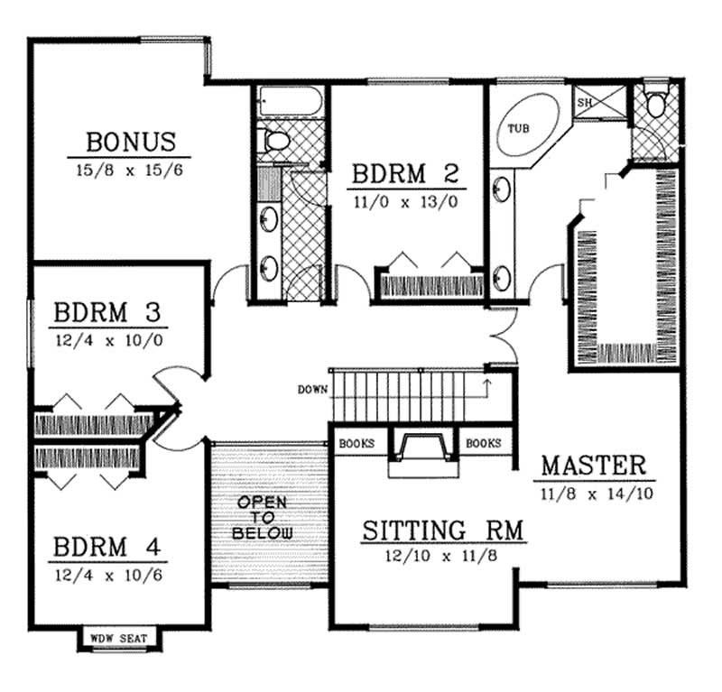Upper Floor Plan